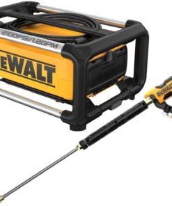 DEWALT Electric Pressure Washer, 2100 PSI, Jobsite Power Washer (DWPW2100) Yellow
